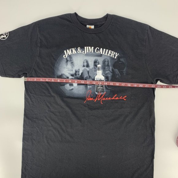 Men's Bay Island Jack & Jim Gallery T-Shirt Black XL Austin‎ City Limits NOS - Picture 10 of 11